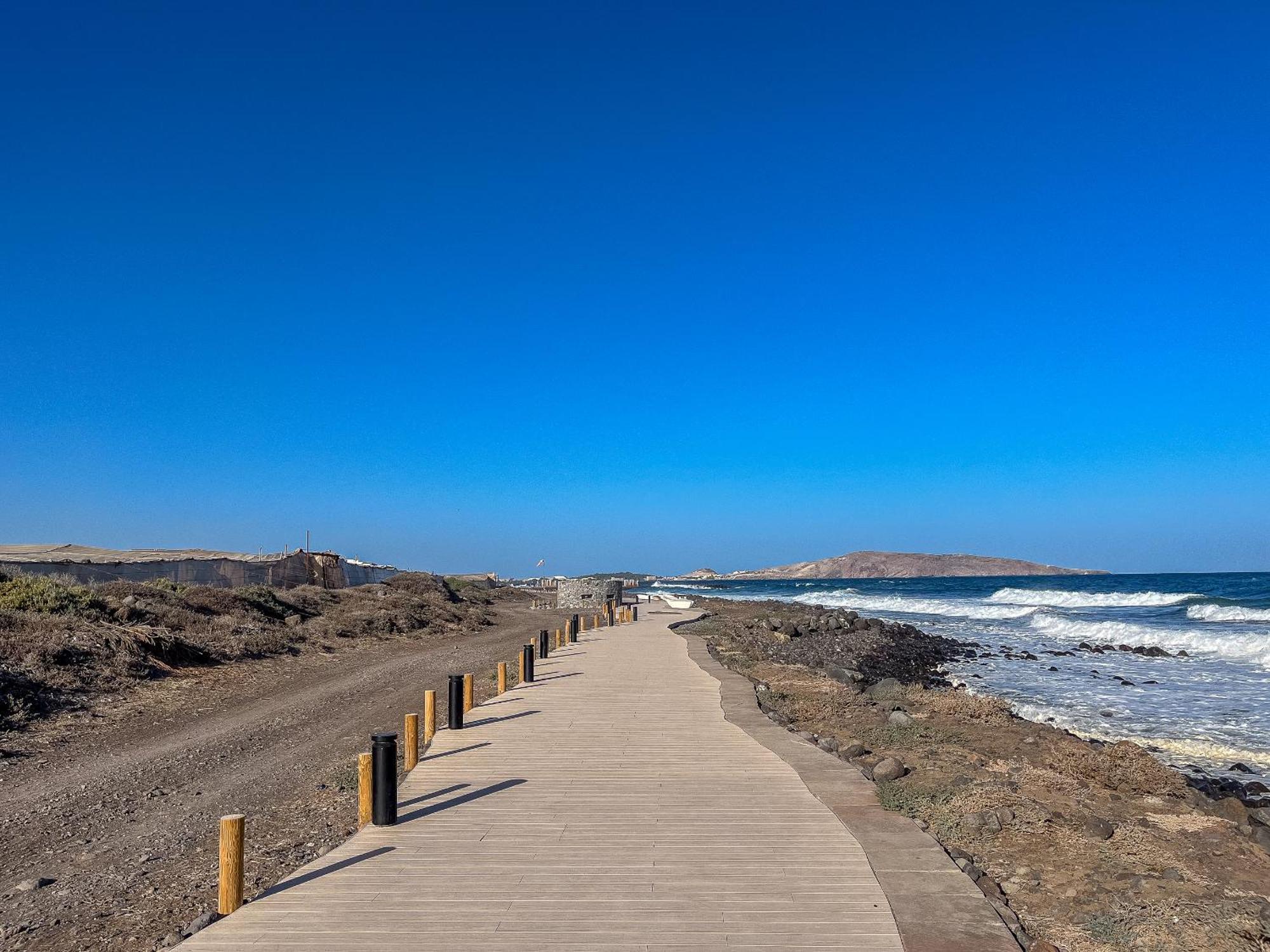 Playa Del El Burrero Vista Al Mar Lightbooking Інхеніо Екстер'єр фото