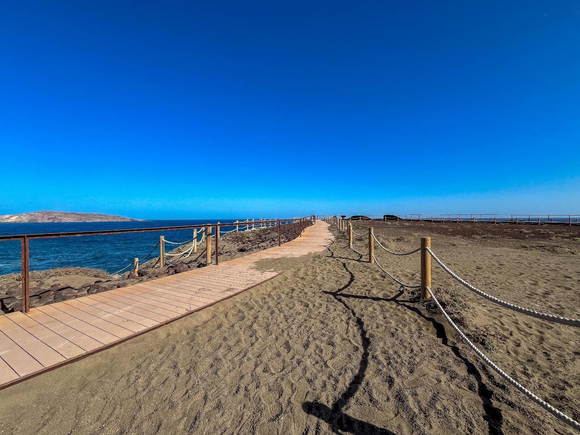 Playa Del El Burrero Vista Al Mar Lightbooking Інхеніо Екстер'єр фото